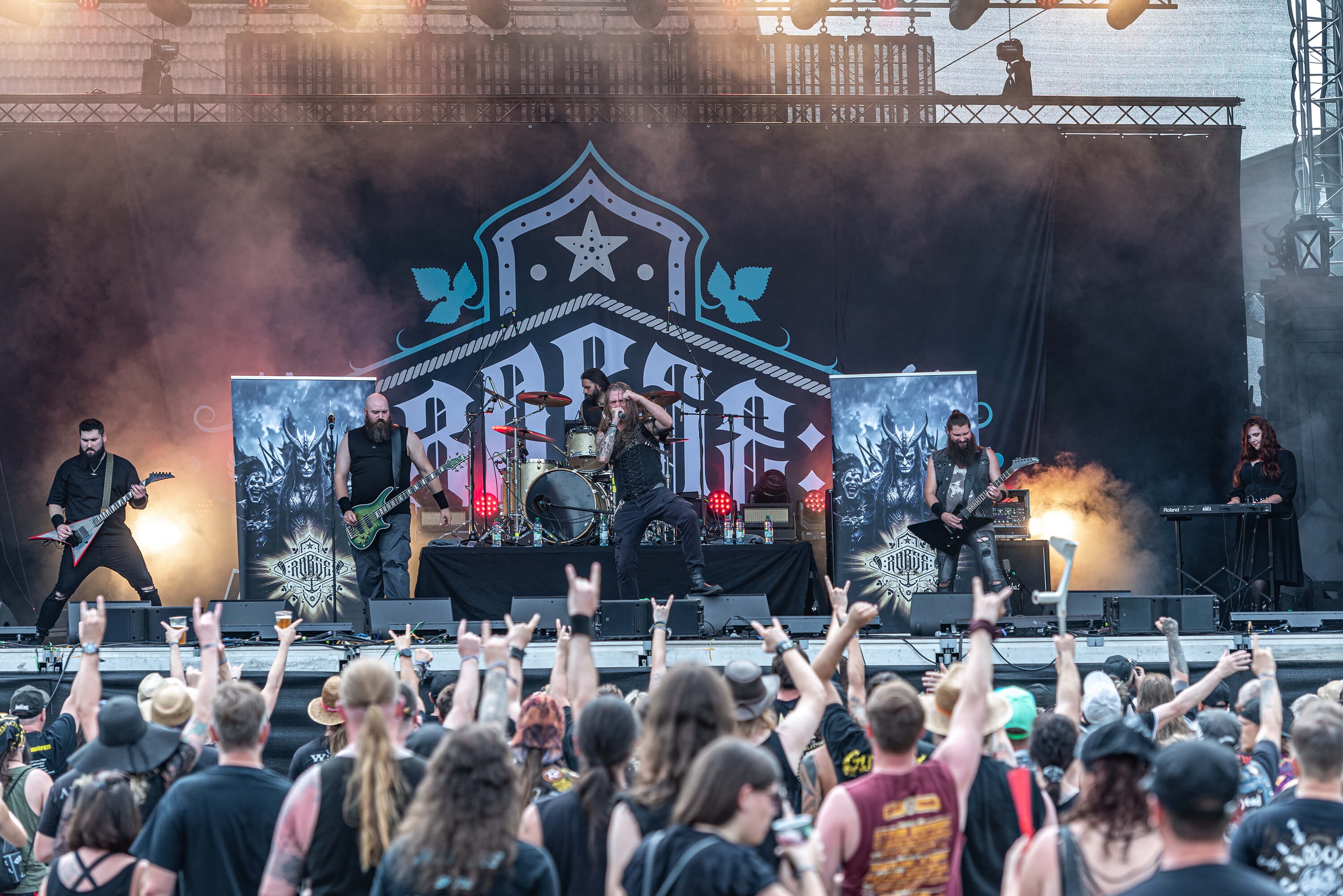 Backdrop der Band Robse